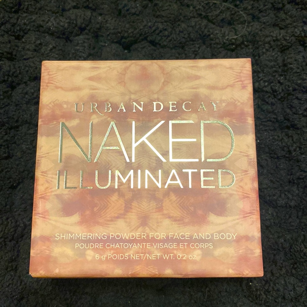Urban decay illuminated body shimmer/ highlighter for face and body